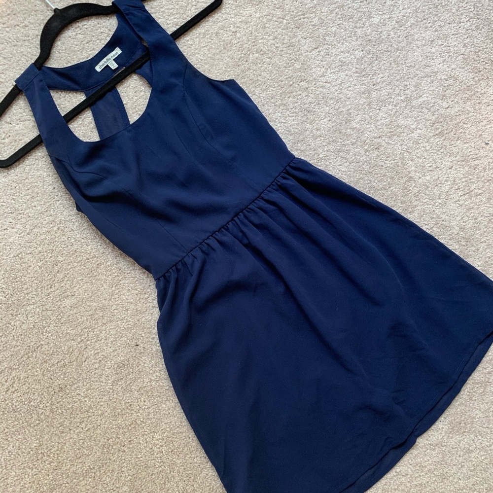 Blue summer dress